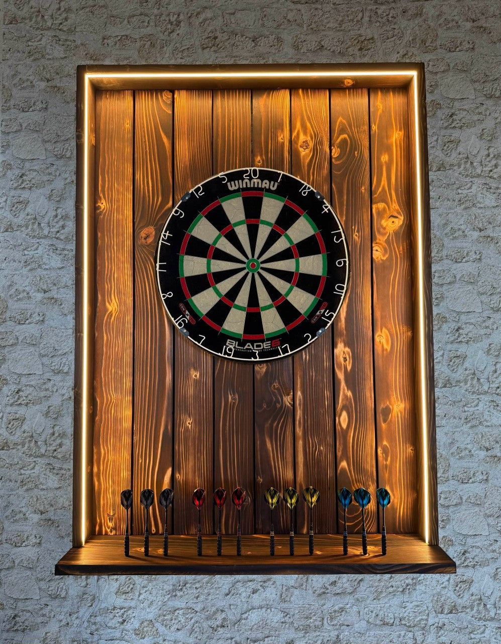 Cible Design - Bois brûlé