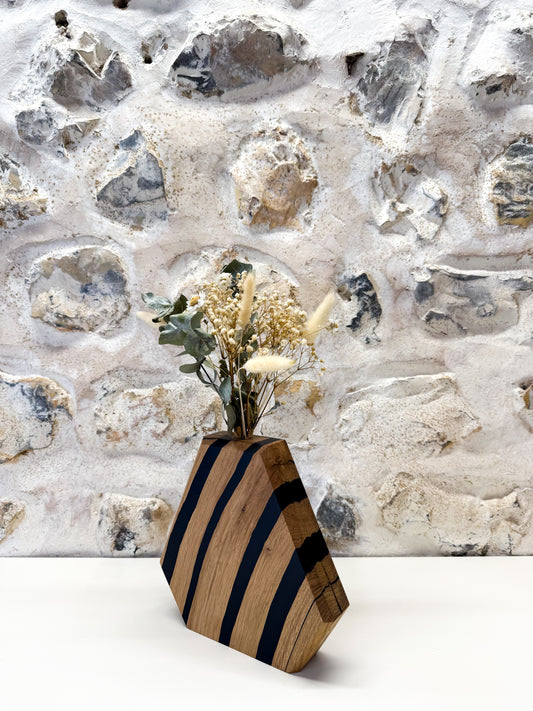Vase en chêne - Onyx